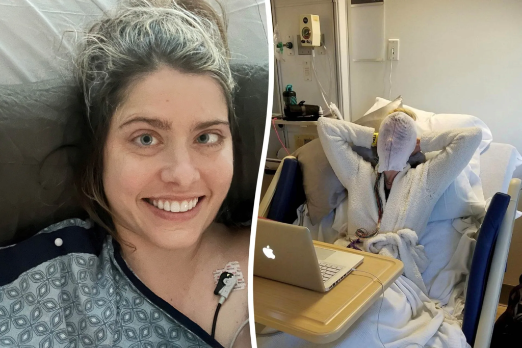 Volleyball accident reveals woman’s rare condition leaving her with multiplying tumors